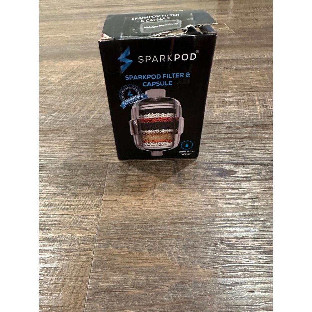 SparkPod High Output Shower Filter Capsule - Rejuvenates Skin and Hair